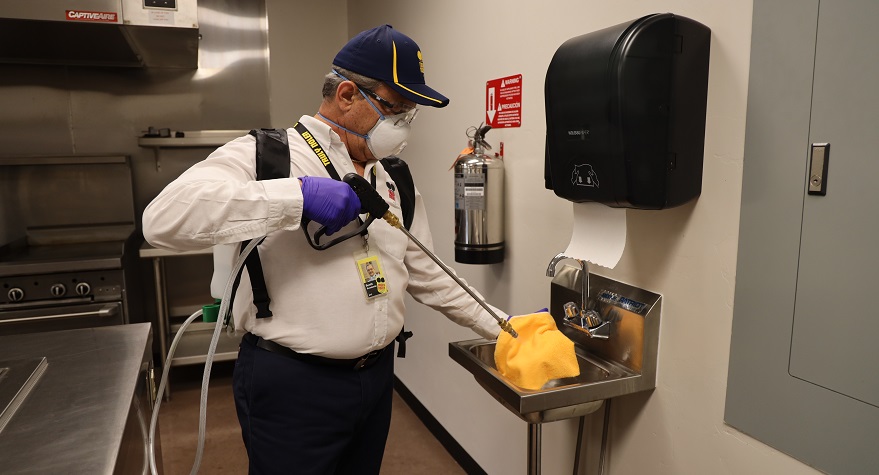 Preparing sanitized wipe - Truly Sanitized