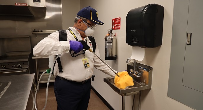 Preparing sanitized wipe - Truly Sanitized